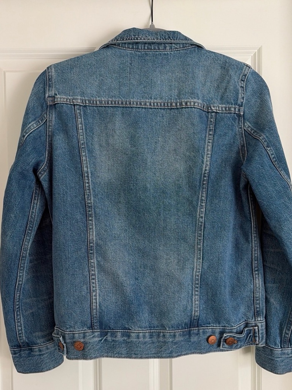Madewell Medium Blue Classic Denim Jacket - Picture 3 of 3